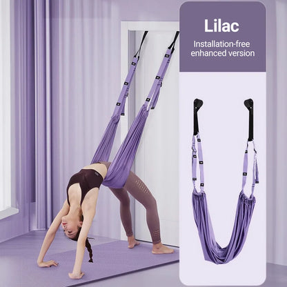 Aerial Yoga Strap Pull Rope Hammock Trainer